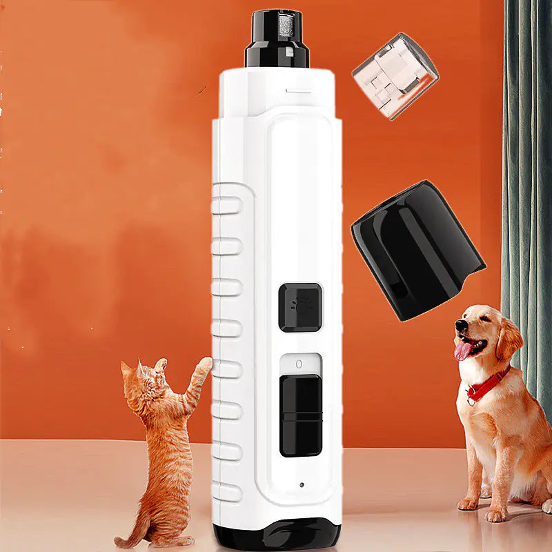 Rechargeable Electric Pet Nail Polisher with LEDs