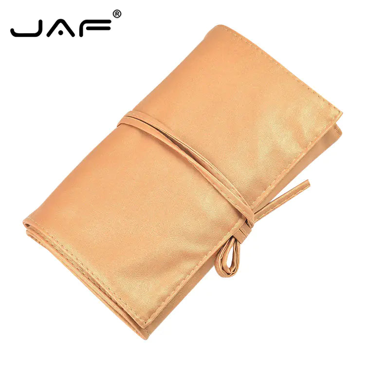 24-Piece Makeup Brush Set with Soft Nylon Fibers