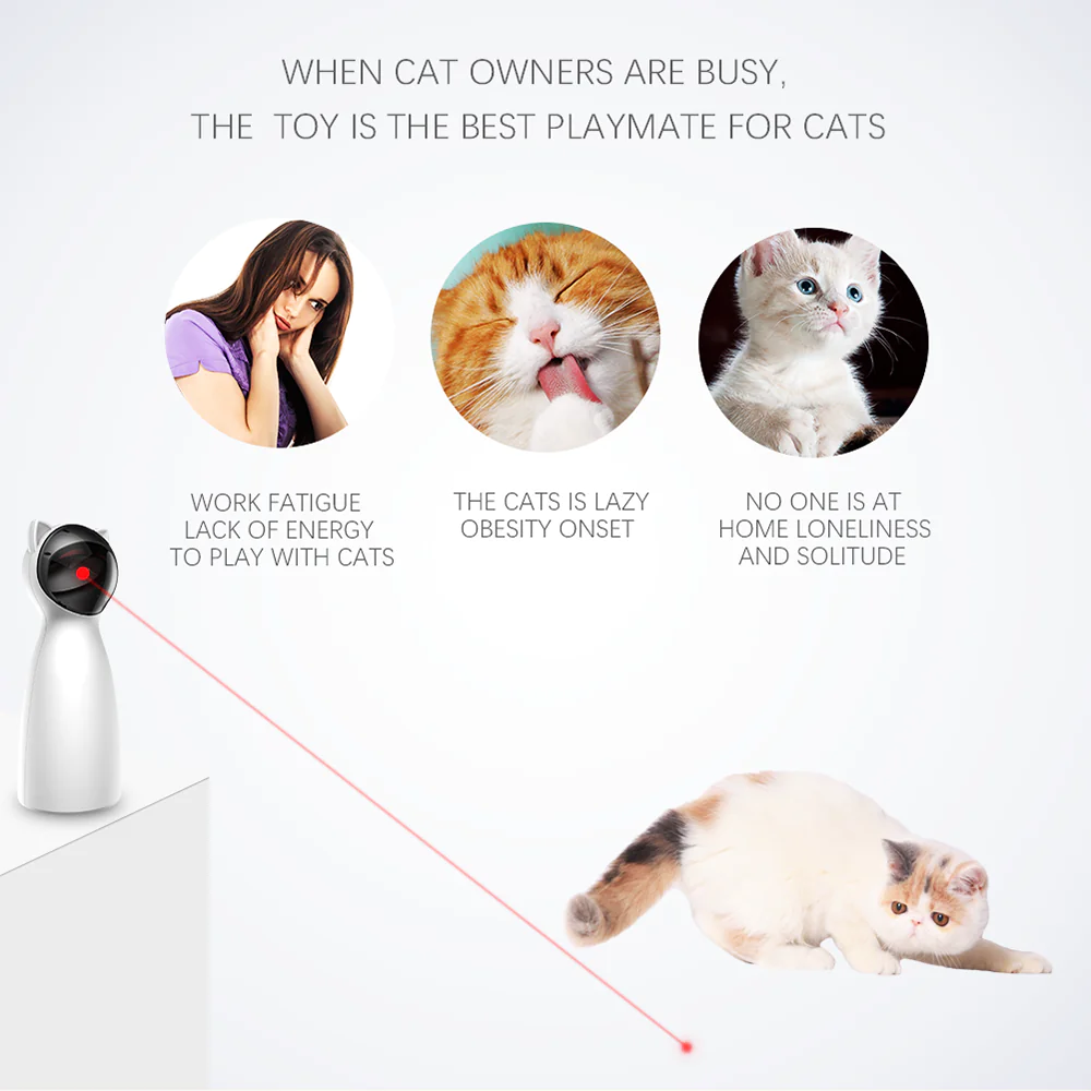 Bontop Cat Teaser Toy P01 Automatic Cat Play Device